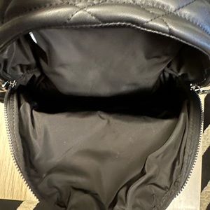 MARC JACOB QUILTED FAUX LEATHER BACKPACK